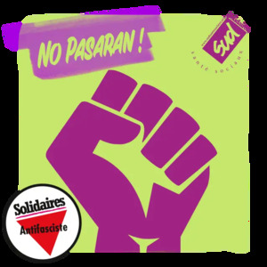 point fermer logo fédération Sud et solidaires no parasan